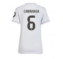 Real Madrid Eduardo Camavinga #6 Koszulka Podstawowa damskie 2025-26 Krótki Rękaw
